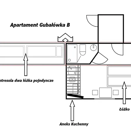 アパート Kasprowy *